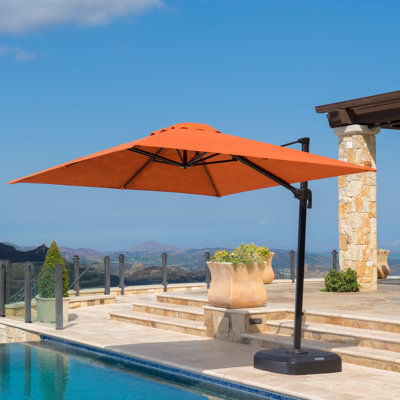 Parasol en porte-à-faux carré 10 pi Tredyn