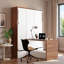 Lit escamotable avec bureau pliable Murphy-1785486604