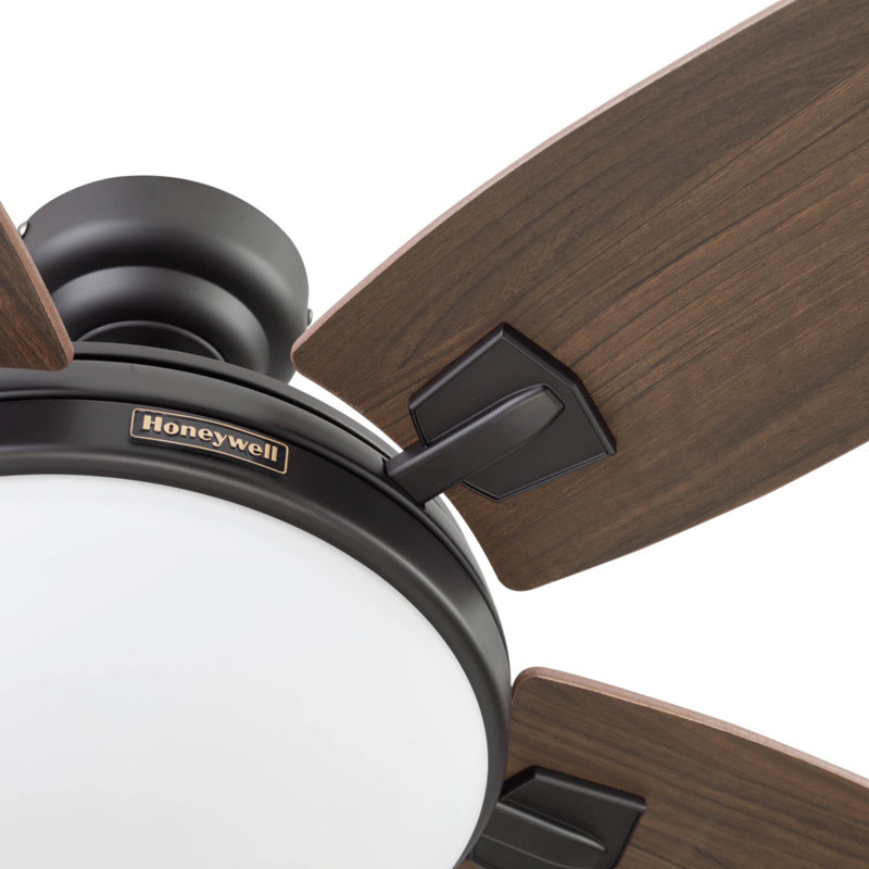 Carmel 48'' Bronze Ceiling Fan with LED Light and Remote