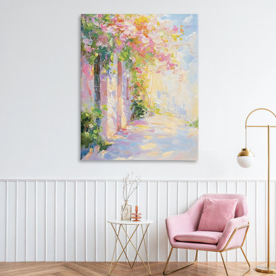 Toile de maison de village pittoresque, conception par Creative Studio