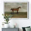 A Bay Hunter - Reproduction d'art sur toile encadrée-380486461-380486458
