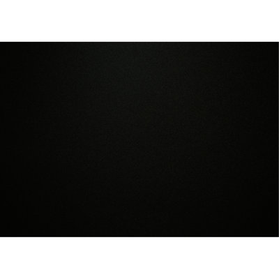 Bureau d'ordinateur contemporain en stratifié noir, l 40 po, avec rangement et support de pieds en métal pour le bureau à domicile.