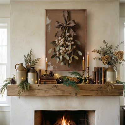 Rustic Brown Mistletoe