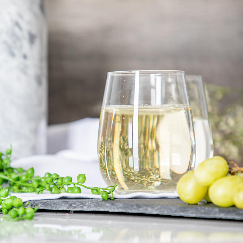 360ml Stemless Wine Glass Set