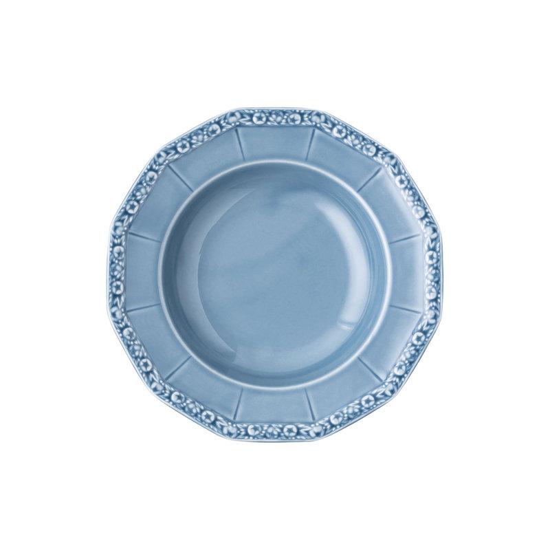 Maria Porcelain Salad/Dessert Plate, Dream Blue