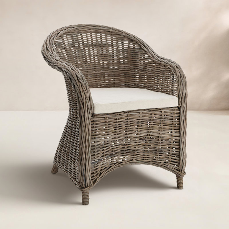 Zachary Wicker Outdoor Lounge Chair