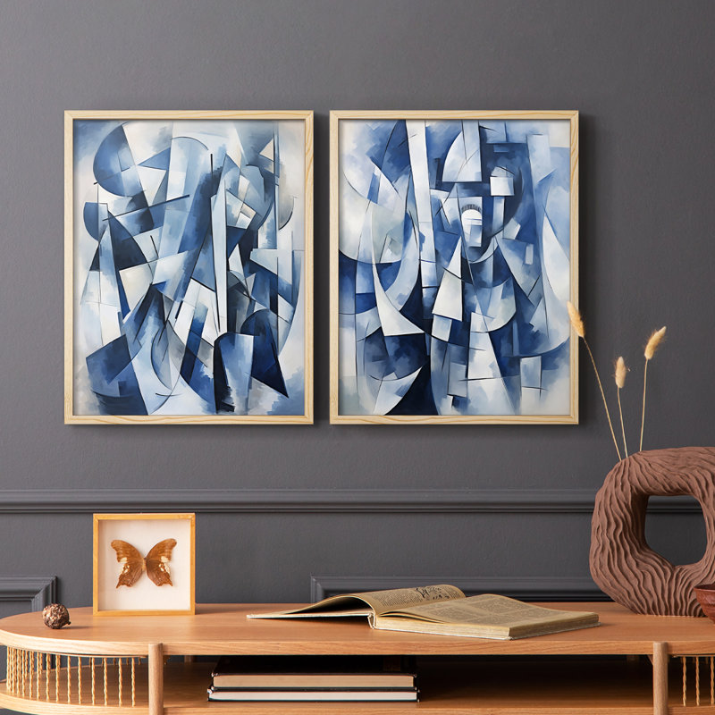 NAUTICAL Series CDXII - Reproduction encadrée de qualité supérieure - prête à être accrochée - aucun clou requis - aucun clou requis
