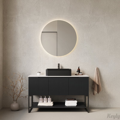 Armoire de rangement pour meuble-lavabo 48 po avec lavabo