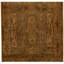Wool Oriental Area Rug in Gold