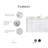 Bruning 72" Carrara Engineered Marble Countertop Bath Vanity with Faucet-570345912-570345915-568975137