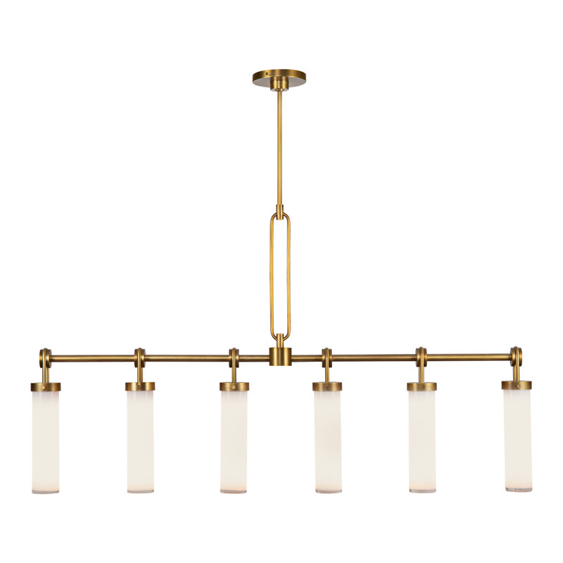 Wynwood 6 - Light Pendant, Vintage Brass