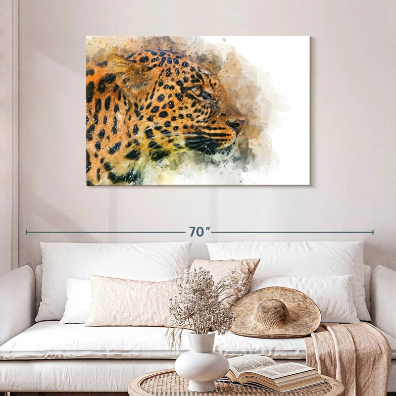 Brampt Wild Cat, 30" H x 45" W