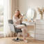 Velvet Swivel Accent Chair