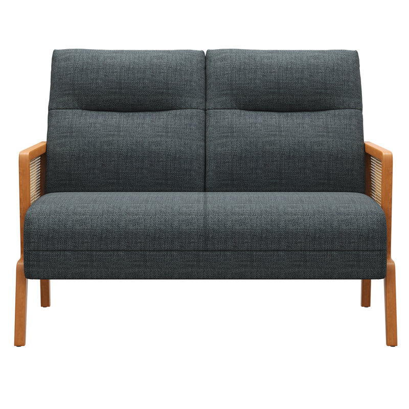 48'' Upholstered Loveseat, Gray