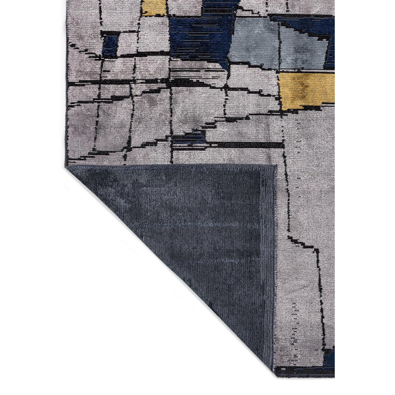 Rapture Abstract Area Rug, Rectangle 6'7" x 8'3"