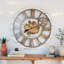 Horloge murale surdimensionnée ronde de 36 po pour le salon avec la collection America-87147393