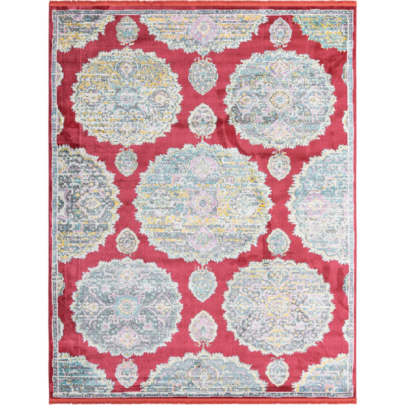 Oriental Indoor Rug, Rectangle 8'2" x 10'
