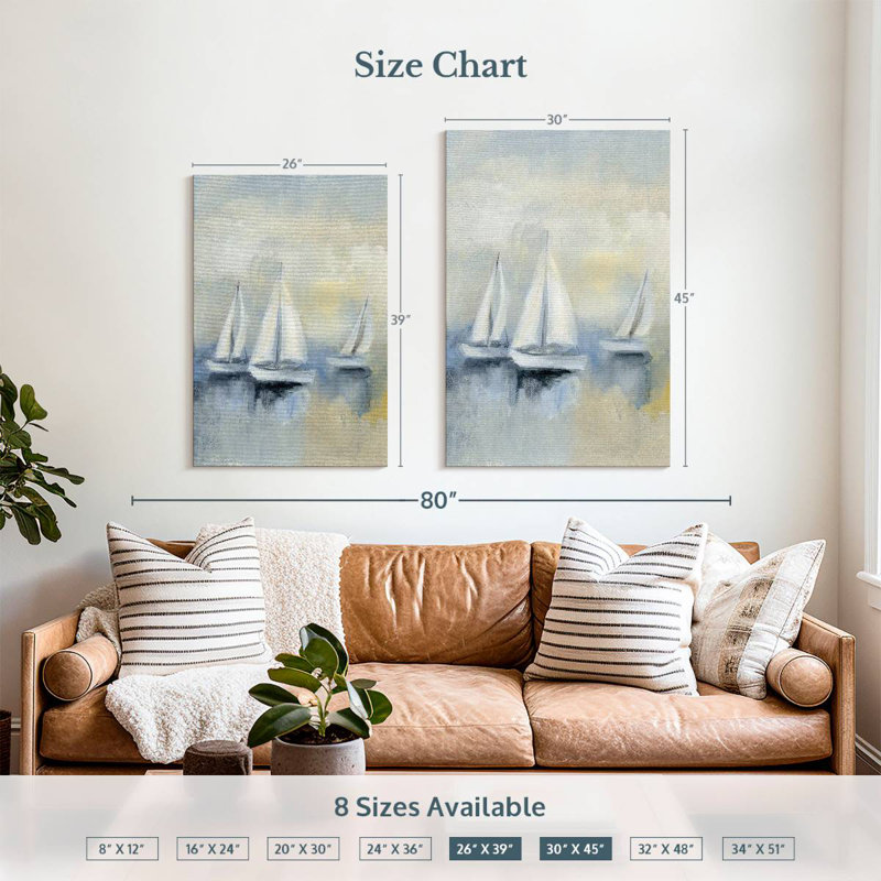 Mehar Morning Sail II, H 39 po x l 26 po