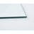 Tempered Clear Glass Top.80CM Square