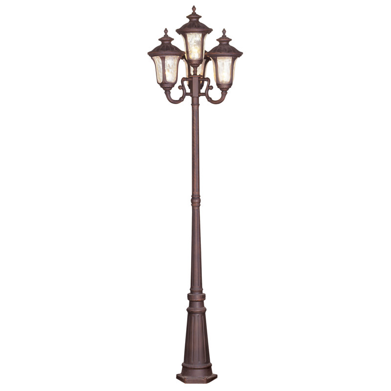 Lampadaire d'extérieur 93 po 4 lumières Arelene