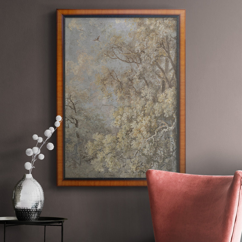 Toile encadrée haut de gamme Forest Fresco II - prête à être accrochée, H 20 po x l 16 po