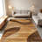 1PC Wood Grain Geometric Abstract Wavy area rugs for Living Room, Soft and Comfortable, Suitable for all seasons, easy-to-maintain, machine washable Indoor floor mat, Under Table Farmhouse suitable for Dining Room, Bedroom, Entryway, Home Office,-1721518738