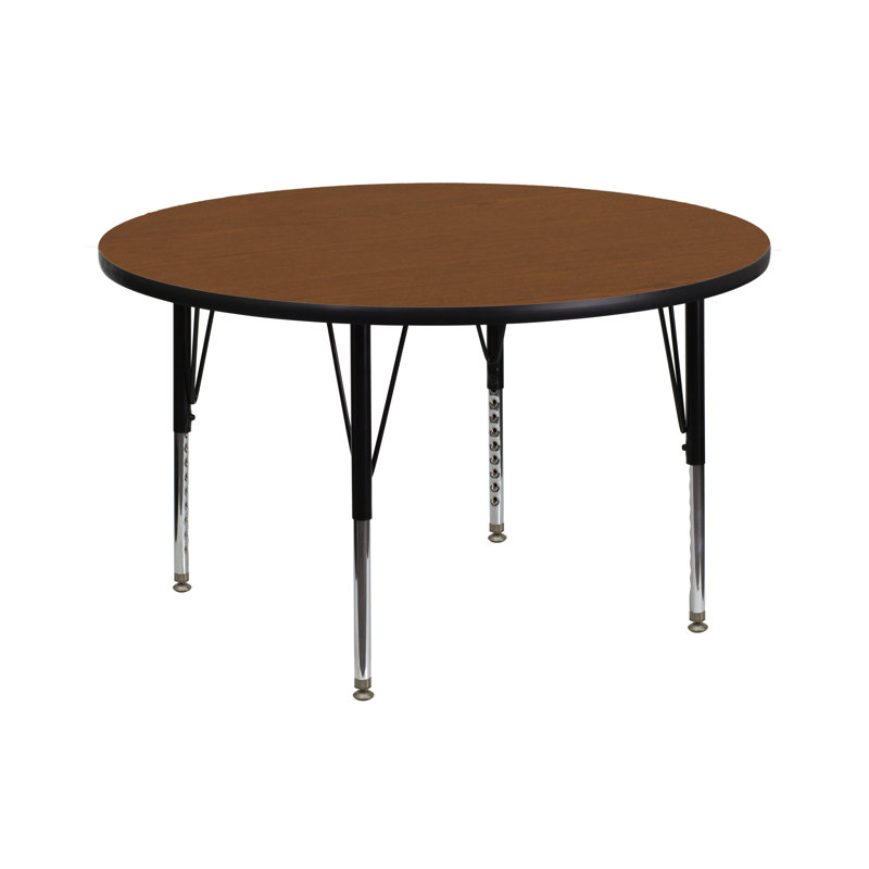 Table d'activité 42 po Goddard, Chêne, 30.25" H x 42" W x 42" D