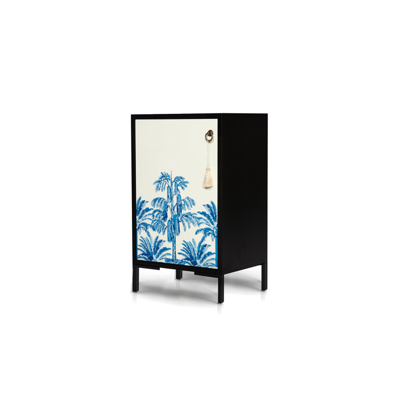 Acein 400cm W Solid Wood Bedside Table