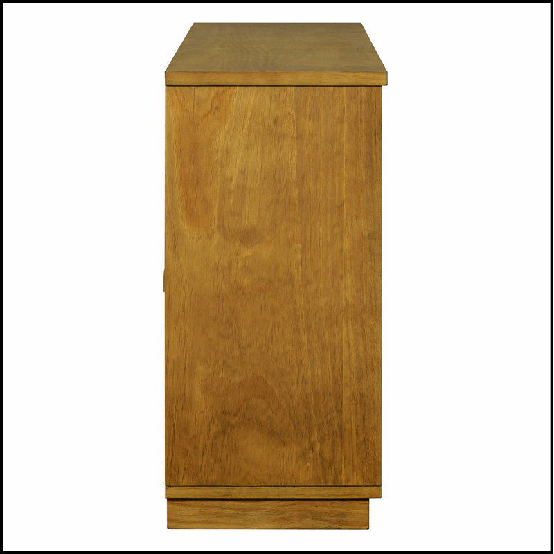 Grande armoire de rangement à 4 portes avec portes en verre, armoire arquée avec tablettes réglables pour la cuisine, la salle à manger et le salon