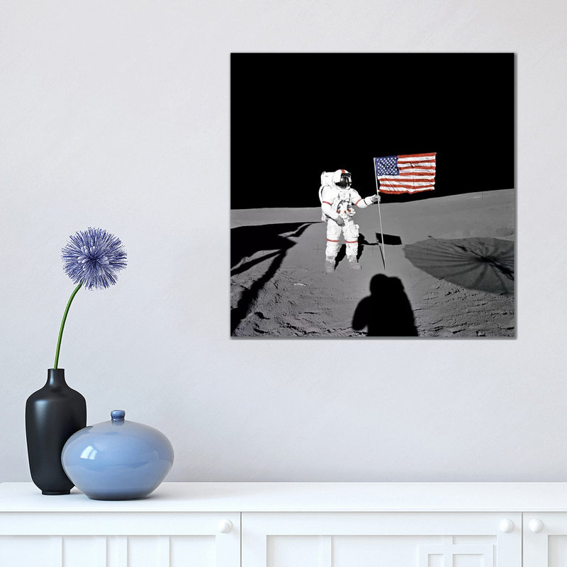 Apollo 14 Shepard 1 Piece Wrapped Canvas Wall Art