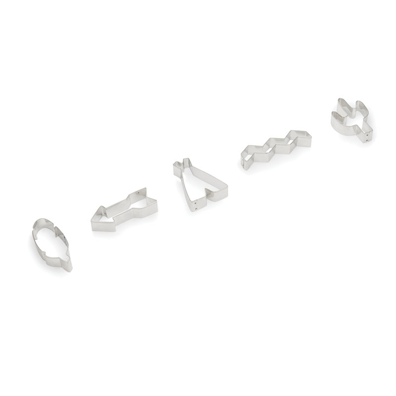 Fox Run Brands 5 Piece Non-Stick Southwest Cookie Cutter Set