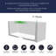Évier de cuisine simple à tablier frontal 24 po VELANSO Velaro 24 po x 18 po x 10 po-100355667