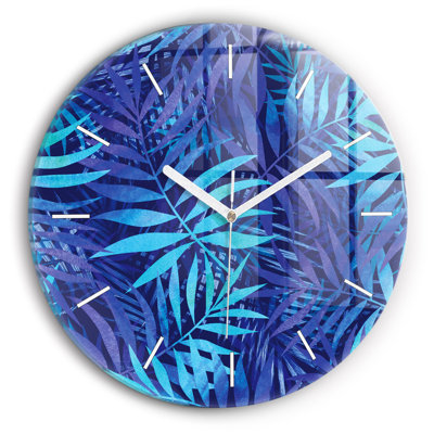 Glass Wall Clock