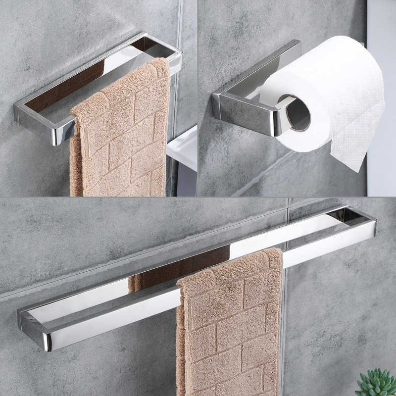 Bathrrom Hardware Set Bathroom Hardware Set, Chrome