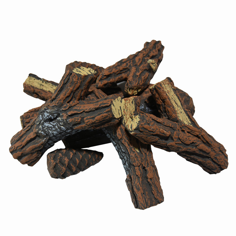 Ceramic Firewood For Fireplaces