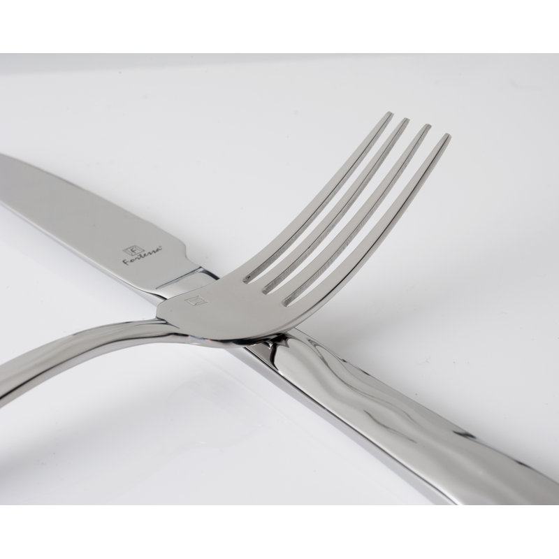 Dorada 5 Piece 18/10 Stainless Steel Flatware Set, Service for 1