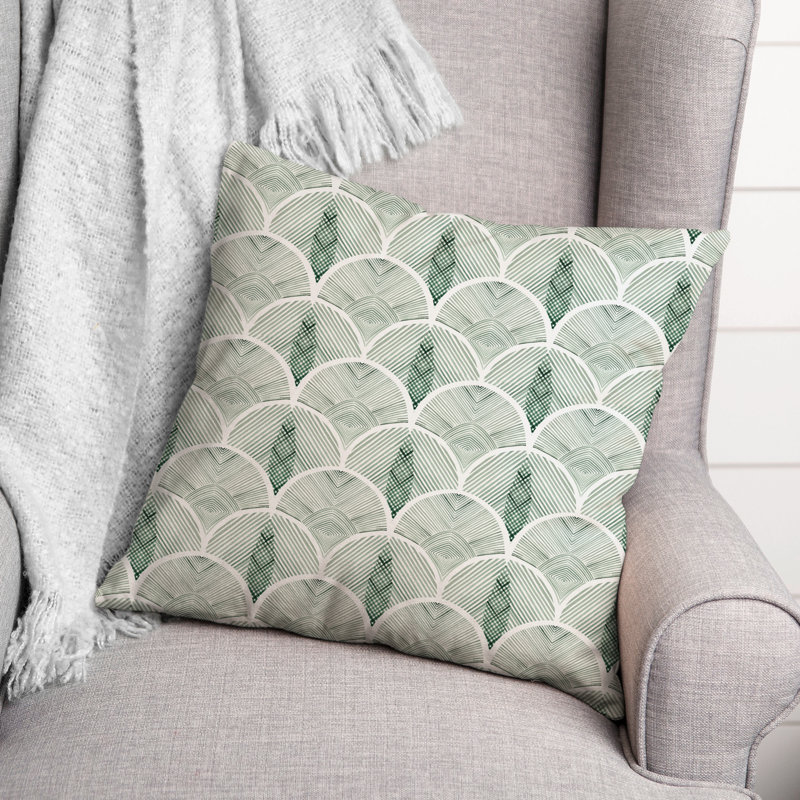 Geometric Reversible Throw Pillow, 20" x 20"