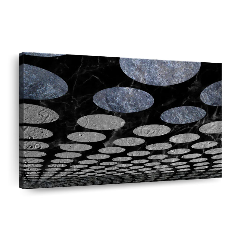 " Circular Infinity " by Jonathan A., 12" H x 8" W x 1" D