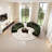 Semi-circular curved light luxury negotiation sofa