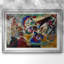 Improvisation (composition abstraite) - Wassily Kandinsky - reproduction encadrée avec passe-partout et verre - 1913-1170587251-1170587253-1170587256