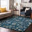 Premium Machine Washable Goulven AMF1006 Floral Rug-114160312