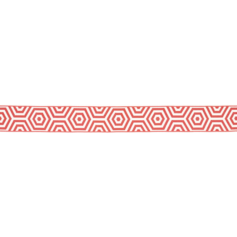 Schumacher x Mary McDonald Bees Knees Indoor/Outdoor Tape, Red