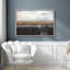 «Minimal Landscape IDEA4WALL», reproduction d'art sur toile encadrée sans texture, coups de peinture abstraits sur toile, œuvres d'art pour le salon, chambre à coucher, reproduction sur toile-91481733-91481734