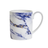 Marble Bone China Coffee Mug