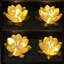 Ensemble de 2 lampes de table dorées à pile 6 po House of Hampton®