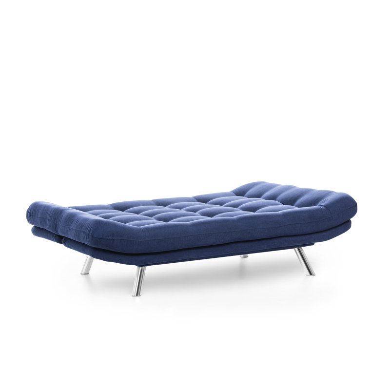 Canapé sans accoudoirs 23 po, Bleu 100% polyester