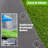 Artificial Grass Turf Roll 0.8in Pile Height Customized Sizes-123138415