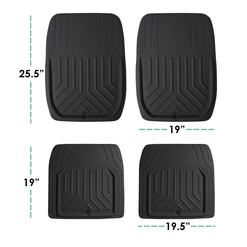 Tapis de sol Leanid, Noir
