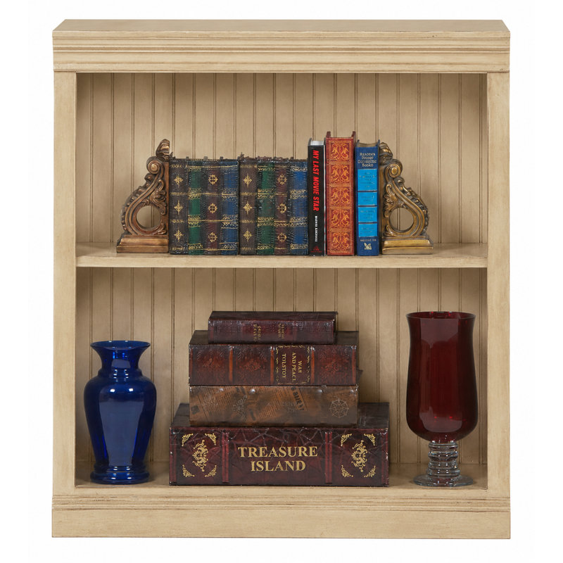 Sherita Bookcase, European Ivory, (1 Shelf) 36” H x 32” W x 14.25” D