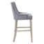 Linen Fabric Tufted Upholstered Counter Stool-1622393958-1622393982